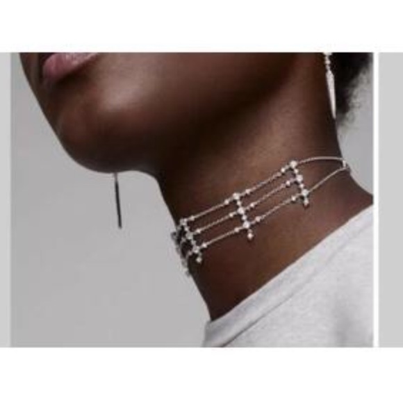 NADRI dame statement crystal choker, New! - Picture 3 of 5